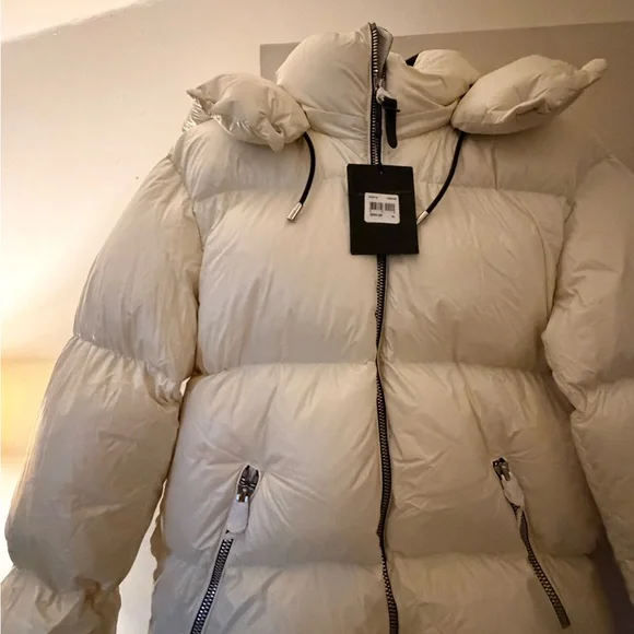 Men's White Puffer Jacket